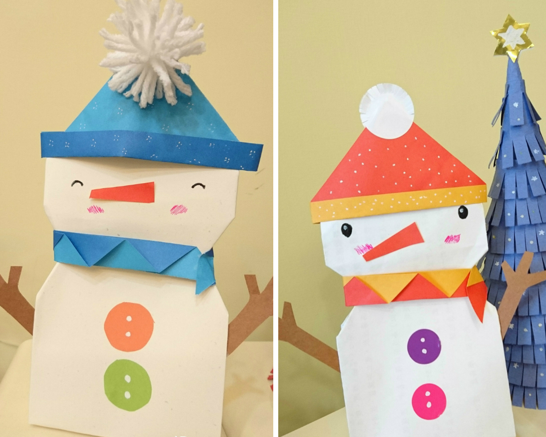 聖誕節不能少了歡樂小雪人～自製雪人禮物袋