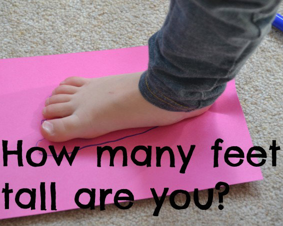 你有幾個腳掌高？