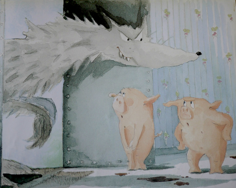 顛覆傳統的小豬和大野狼的故事～《三隻小豬不一樣》