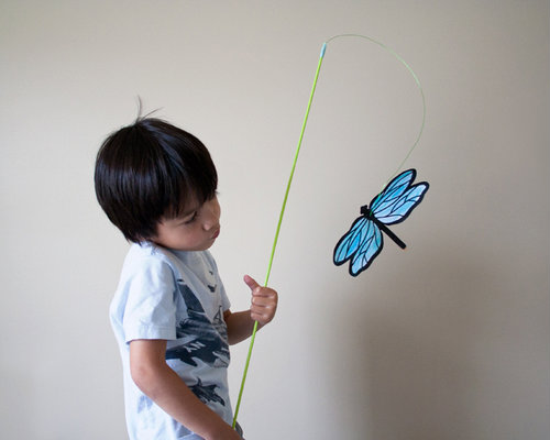 與蝴蝶共舞─DIY紙昆蟲玩具