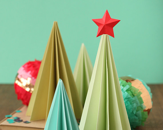 摺紙聖誕樹DIY