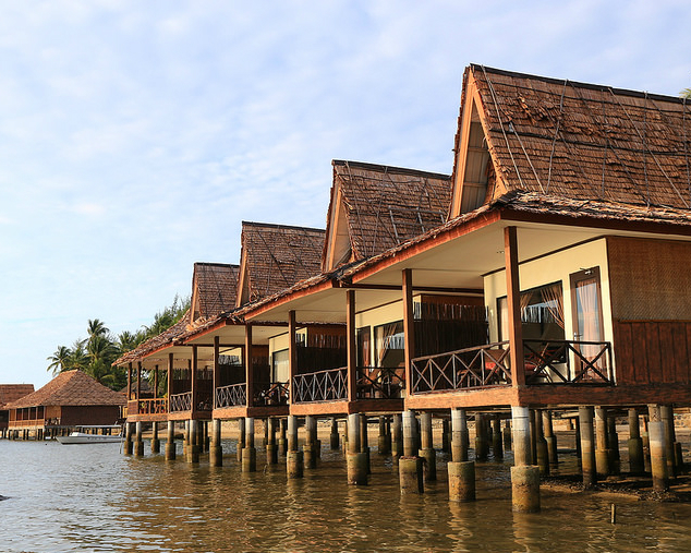 無敵海景卻收費平價的水上屋度假村～印尼Bintan Spa Villa Beach Resort
