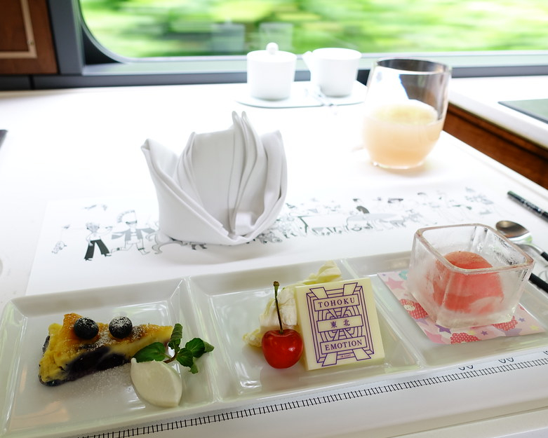 美食＋美景，東北特色列車甜點吃到飽～日本TOHOKU EMOTION