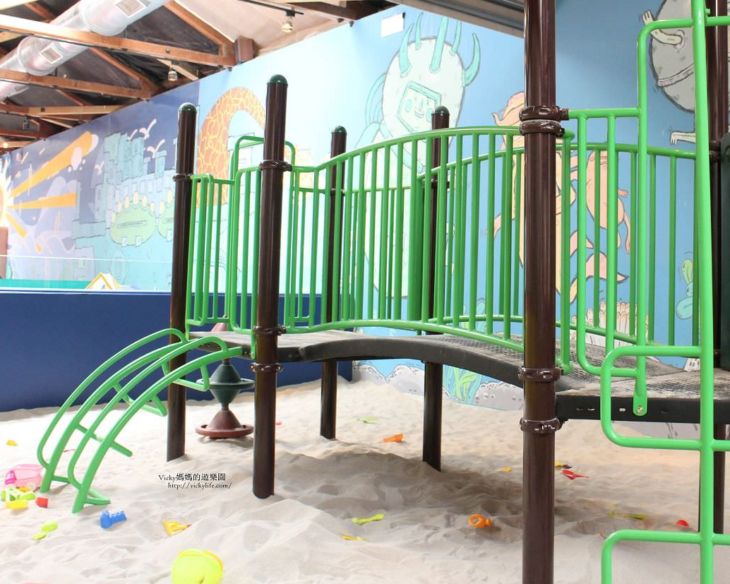 室內玩沙無料玩，避暑避寒動起來～台南蕭壠文化園區兒童遊戲館