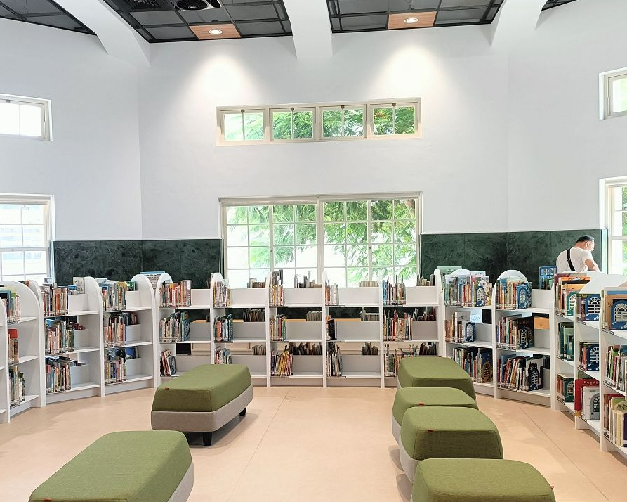 紀念館×圖書館，顏值氣質兼具，古典美人新登場～臺南市立中西區圖書館