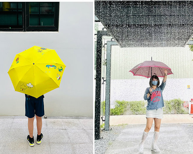 暴雨體驗、洋傘彩繪，為自己撐起一把專用傘～桃園國巨洋傘文創園區