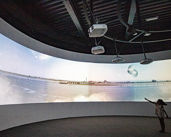 360度環型劇場，深度了解濕地之美～台中高美濕地遊客服務中心