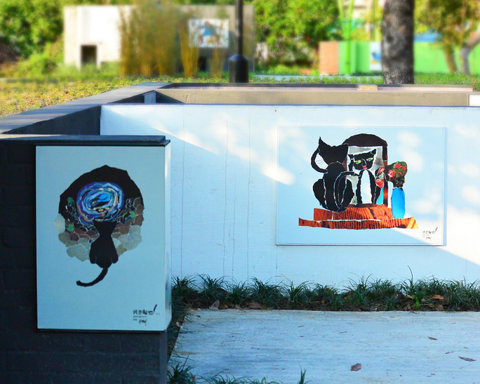 走進貓道、象徑的童「畫」巷弄間～宜蘭童話公園