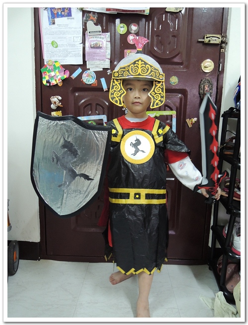 另類萬聖節造型~羅馬武士&埃及豔后 - 動手DIY - KidsPlay親子就醬玩