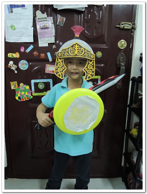 另類萬聖節造型~羅馬武士&埃及豔后 - 動手DIY - KidsPlay親子就醬玩
