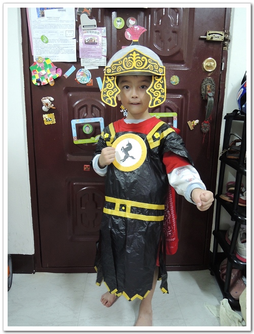 另類萬聖節造型~羅馬武士&埃及豔后 - 動手DIY - KidsPlay親子就醬玩