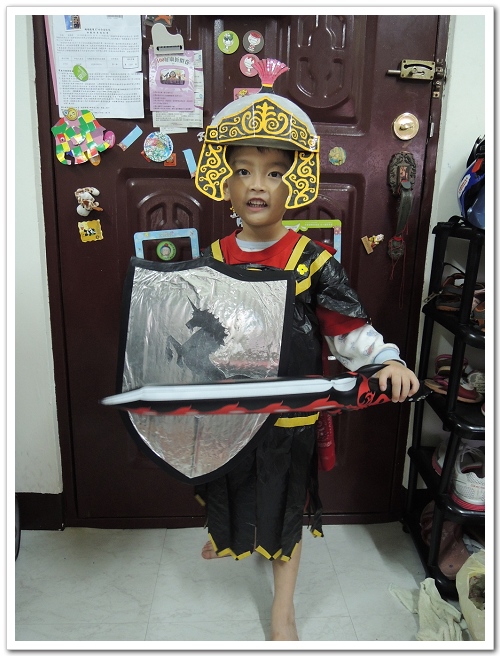 另類萬聖節造型~羅馬武士&埃及豔后 - 動手DIY - KidsPlay親子就醬玩
