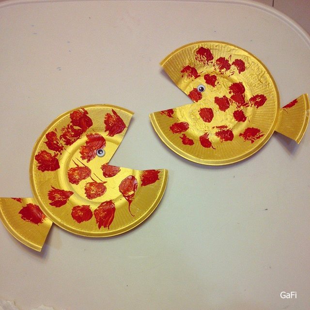 年年有鱼- 纸盘创作