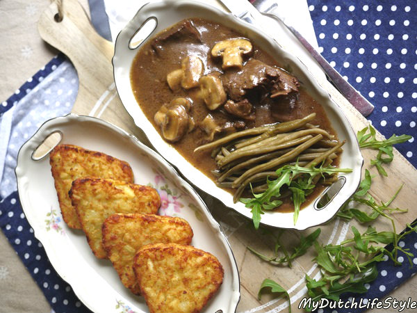 荷蘭秋冬暖胃的媽媽味料理～西洋菇燉牛肉