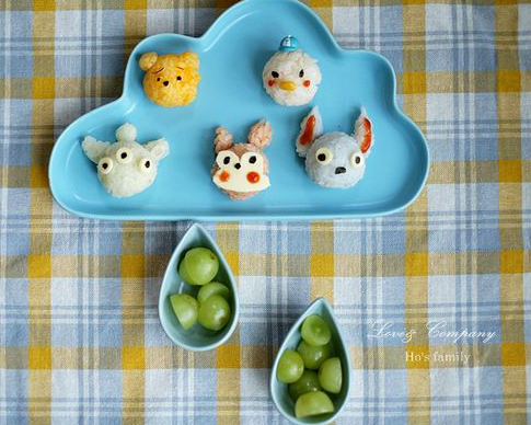 小巧一口吃！小鳥胃孩子專用～TSUM TSUM 飯糰