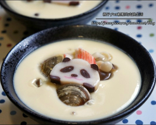 滑嫩細緻，營養滿分～日式蕈菇海鮮茶碗蒸