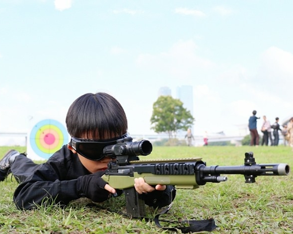 菜鳥嫩兵，報到！小兵日記兒童軍事體驗營～