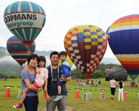 【台東熱血輕旅行】2014熱氣球嘉年華～五彩繽紛的熱氣球升高囉！