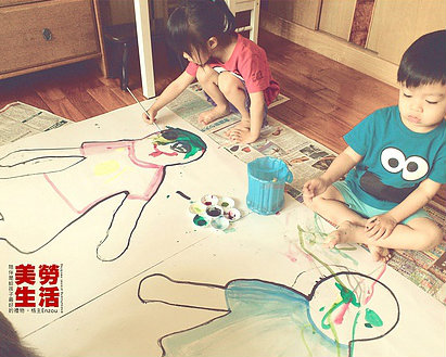 《親子話題》不懂繪畫，也可以教小孩塗鴉 ─ 教幼兒畫圖的方法