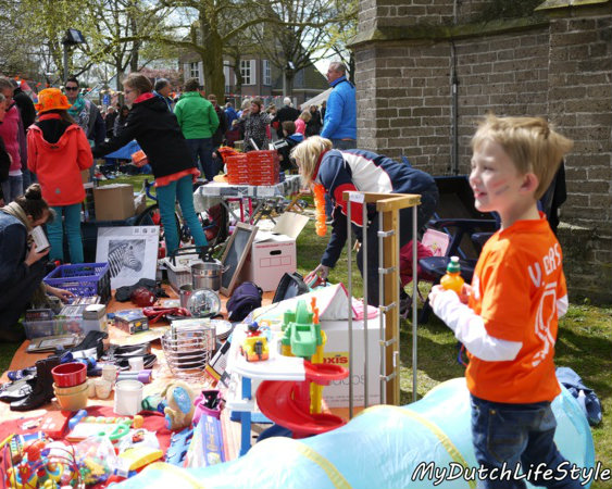 荷蘭風情～國王日全民市集！小孩當家的一天 