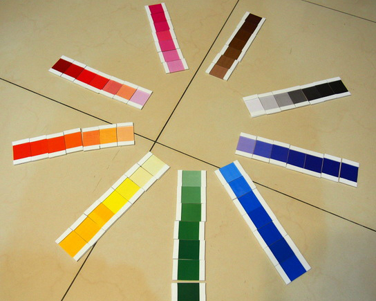 色彩學習好幫手！蒙特梭利色板教具DIY