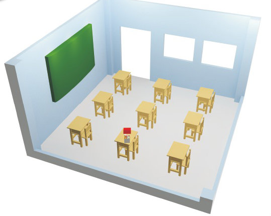 《五分鐘玩出專注力遊戲書4》教室迷宮
