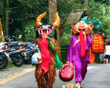 溪頭松林町妖怪村