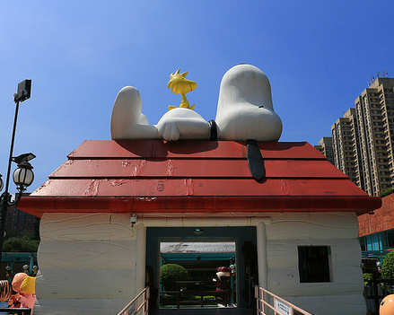 無料入場！世界最大Snoopy打瞌睡中～香港沙田新城市廣場Snoopy's World