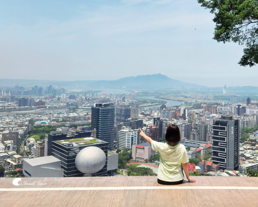 微風平台×北眼平台，雙平台飽覽城市美景～台北劍潭山親山步道