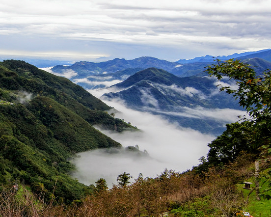 雲海、晚霞、裊裊迷霧，千變萬化的絕美營地～新竹巴棍民宿露營區