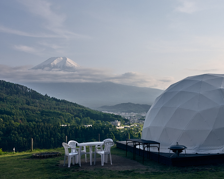 入住星空泡泡屋，房內就能看見富士山～日本杓子山Gateway Camp