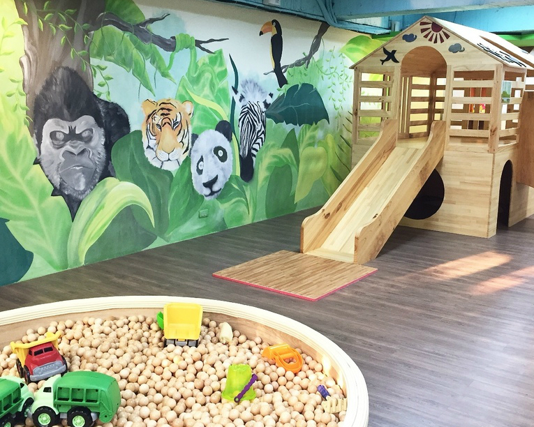 動物森林系親子館，太可愛惹～台北童遊森林館