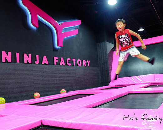 FUN電趣！彈跳、極限運動挑戰～台中Ninja Factory