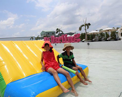 超大戲水池，玩沙玩水一次滿足～嘉義諾得健康世界休閒生態園區