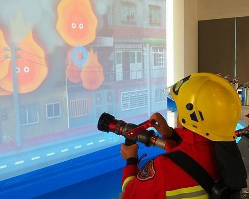 小小消防員出動，居家安全觀念從小做起～桃園防災教育館