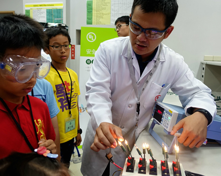 安全科學互動體驗，提昇兒童用電安全意識～台北UL科學夏令營
