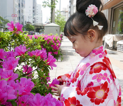 小公主春日盛裝出遊趣～東京淺草愛和服