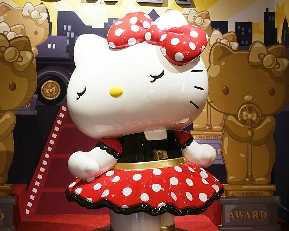 跳脫粉嫩形象，好萊塢小巨星上場～林口Hello Kitty Red Carpet美式餐廳