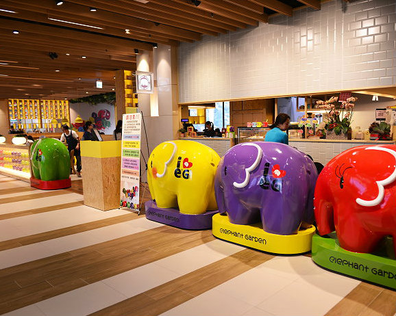 五顏六色的可愛小象～南港CITYLINK象園親子餐廳