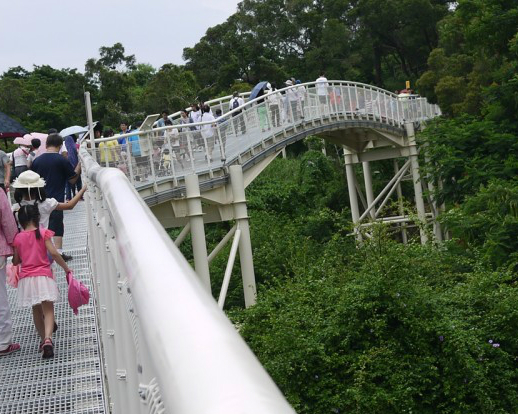 新景點！全台最長天空步道正式開放～彰化八卦山天空步道