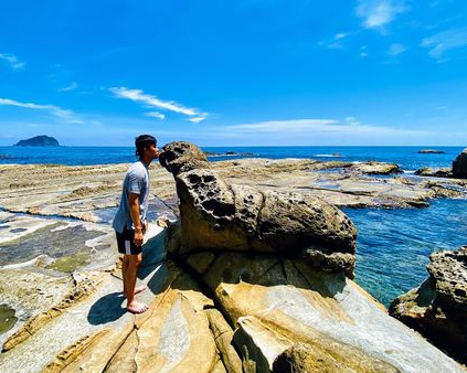 穿越重重考驗，一親芳澤海豹岩～基隆大坪海岸