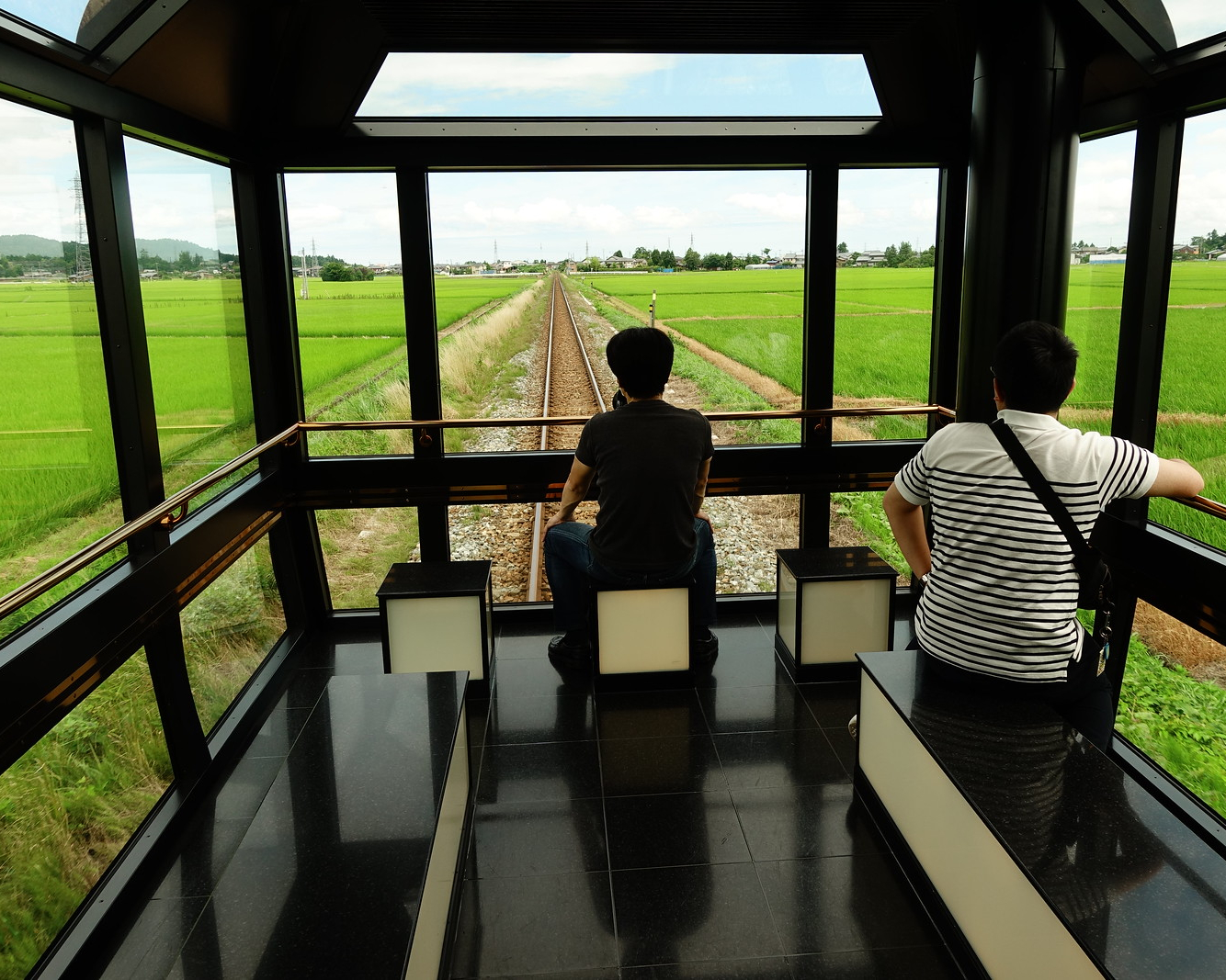 超廣角展望車廂，美景一路相隨～日本DLばんえつ磐越物語