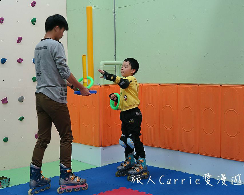 國手級教練教學，讓孩子愛上直排輪～台北環球兒童運動學院