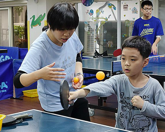 乒乒乓乓！訓練手眼協調力～台北乒乓島·兒童桌球教學教室