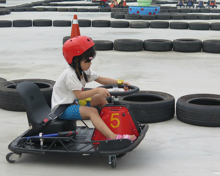 小小賽車手上場囉！瘋狂甩尾不要停～嘉義噗噗甩尾樂園