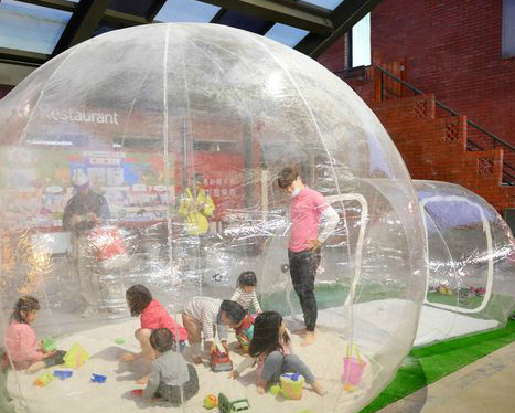 傳藝中心裡有泡泡沙池？！孩子盡情放電的玩樂空間～宜蘭小盒子藝術教育