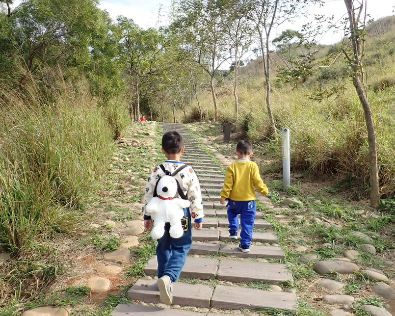 交通方便好停車，親子共遊環狀步道～台中竹坑南寮登山步道