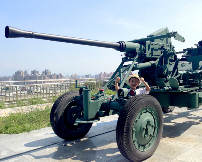 戰鬥機x自走炮x艦艇，小小軍事迷之旅～樹林武器公園