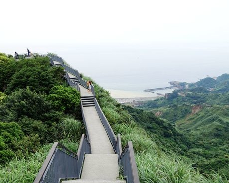 廢墟遺址＋觀海步道，360度無敵美景輕鬆行～瑞芳報時山步道