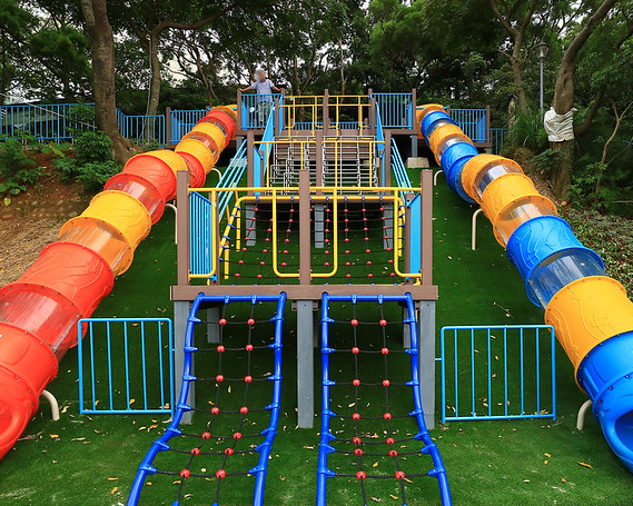 樹藤水管溜滑梯好FUN電，順遊石門水圳步道～桃園鑊篤陂塘生態公園